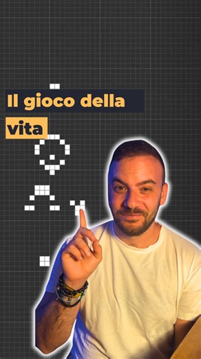 86K views · 1K reactions | Il Game of Life di John Conway non è un...