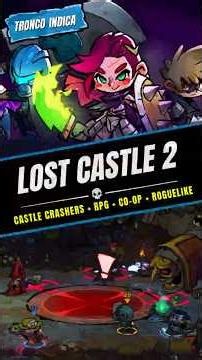 CASTLE CRASHERS 2 CHEGOU e ficou INSANO !