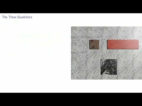 Al Khwarizmi and the Quadratic Equations, Part One