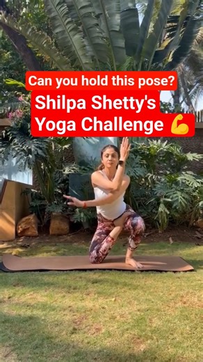 #shilpashetty has thrown one more #yoga challenge 💪 #motivation #fitness #health #weightloss #shorts