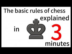 Chess(1): Basic chess rules explained in 3 minutes!