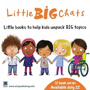 We have some incredibly exciting news!!⁠ ⁠ We are releasing a brand new series of books called...⁠ ⁠ = LITTLE BIG CHATS⁠ = ⁠ 12 little books to help kids unpack BIG topics!⁠ ⁠ The Little BIG Chats series has been written to assist parents, carers and educators to have open and age-appropriate conversations with early learners around crucial, and yet at times, 'tough' topics. ⁠ ⁠ This brilliant series written by @jayneensandersauthor and illustrated by @cheriezamazingullustration is suitable for 