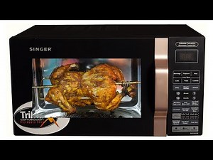 Singer Microwave Oven Grill Chicken Recipe। মাইক্রোওয়েভ ওভেনে গ্রিল চিকেন রেসিপি/Grill in Microwave