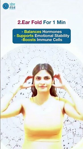 Women Start Ear Massage Daily | 3 Minute Routine for Hormonal Balance, Stress Relief & Glow