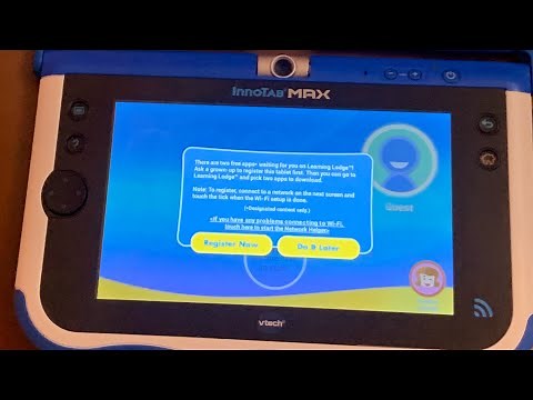 how to reset innotab max to factory settings- how to remove password from vetch innotab max