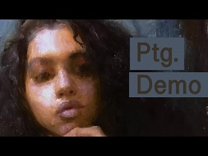 Oil Portrait - Direct Painting - Alla Prima