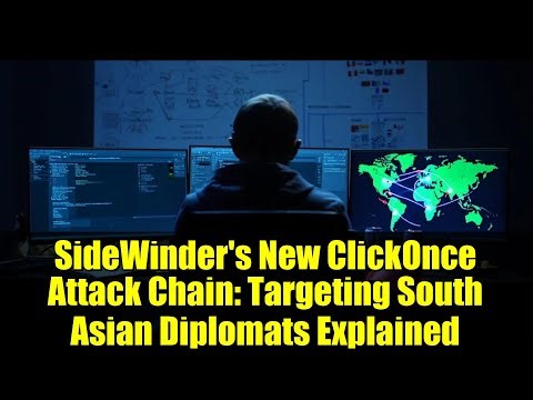 SideWinder's New ClickOnce Attack Chain: Targeting South Asian Diplomats Explained