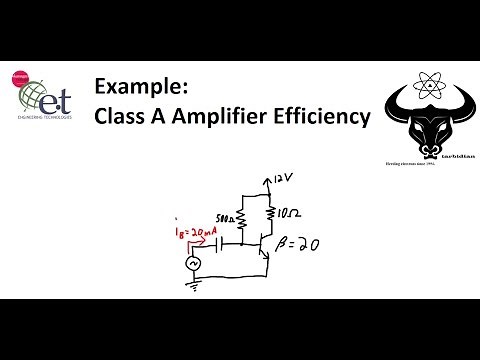 BJT Class A Amplifier Efficiency