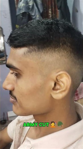 Army Hair cut ✂️💇🪖 #shorts #armycut #armylover #viralshort #hairstyle #haircut