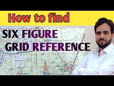 Six figure grid reference how to find it # icse class 10 #Topographical sheet #geography class x