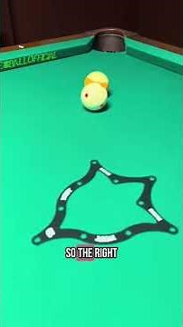 How to cut object balls in pool table with simple trick #pooltabletips #billiards #billiards2025