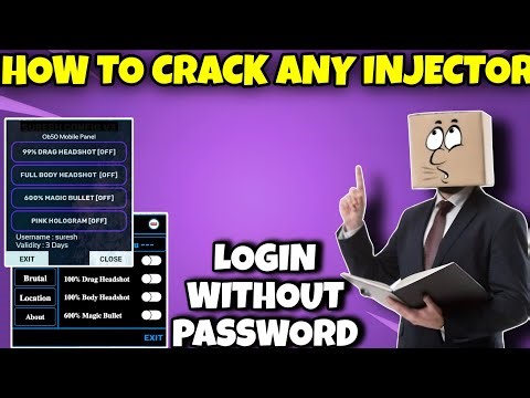 HOW TO CRACK ANY INJECTOR ☠️ || LOGIN WITHOUT USERNAME AND PASSWORD || CRACK ANY SWB PROJECT
