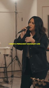 I draw a permanent boundary line The enemy has no rights To come near my family 🙌 Pre-Save my new version of #MightyNameOfJesus // 3.7.25 | Hope Darst