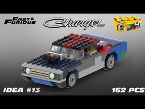 Dodge Charger Fast and Furious Lego Classic 10696 (Tutorial) IDEA №13