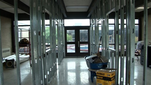 Renovations underway at Liberty Middle School