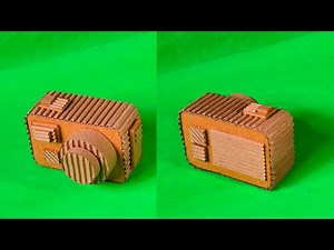 How to make cardboard camera||DSLR camera with cardboard||DIY camera model dslr||cardboard craft