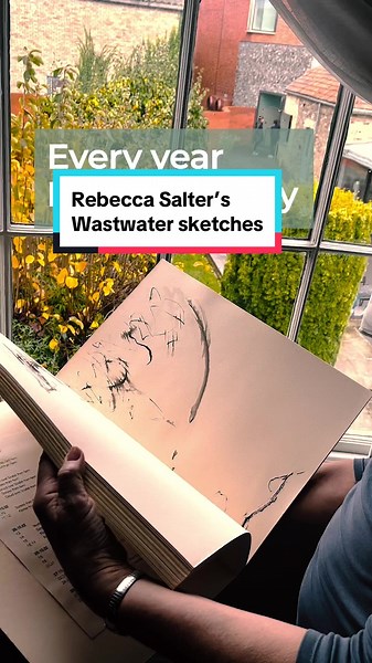 Rebecca Salter's Lake District Drawing Practice