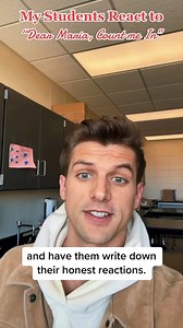 My students reaction to “dear Maria, Count me in” #teacherlife #teachersofinstagram #emo #punkpop #dearmariacountmein | gabedannenbring
