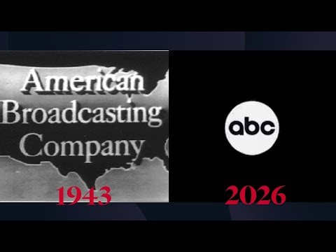 ABC Eras/Bumpers/Idents/Promo USA Evolution (1943-2026)