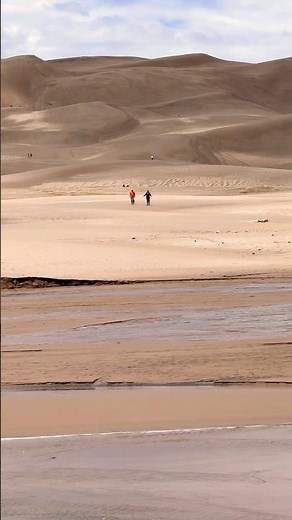 Hiking Colorado’s Grand Sand Dunes National Park and Preserve 🏔️🏜️🇺🇸 #hiking #colorado