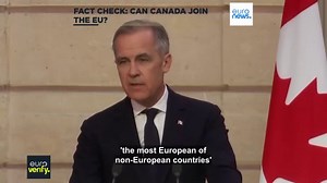 Video. Fact check: Can Canada join the EU?