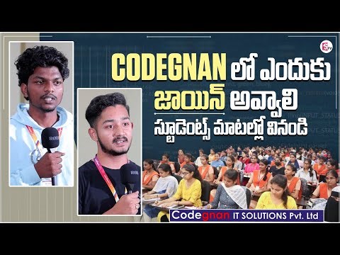 Student Feedback About Codegnan Institute || Job Placement || The Best Coding Institute