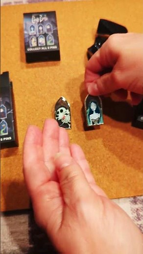 Corpse Bride Mystery Pins (stain glass window) Pt 1 #corpsebride #timburton #mysterypins #hottopic