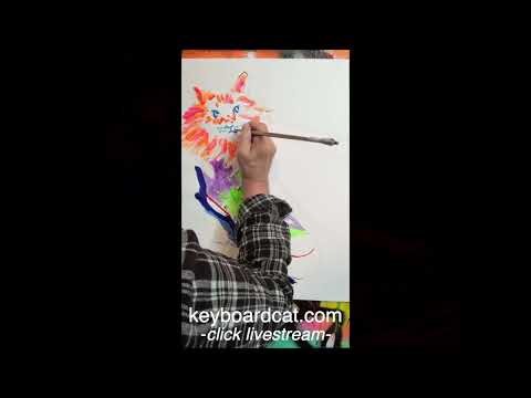 Keyboard Cat letsgoart