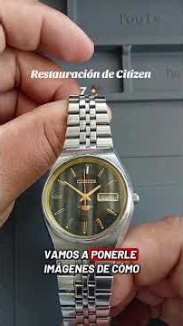 🔄 Llegó así… y mira cómo luce ahora 🤩 Citizen 7 Eagle #lacasadeltiempo #reloj #citizen