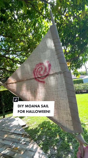DIY Moana Sail Costume for Kids