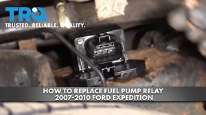 How To Replace Fuel Pump Relay 2007-10 Ford Expedition