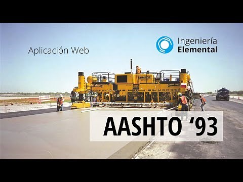 Diseño de Pavimentos Rígidos según AASHTO 93 - Aplicación Web: