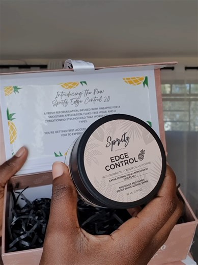 Spritz Hair Studio's New Edge Control Review