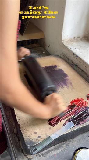 Lithography part-4 #printmaking #lithography #shorts #minivlog #art #aestheic