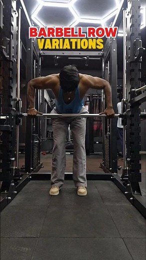 Barbbell Rows Grip Variations || Back Day