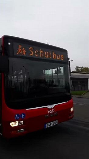 Die Ausfahrt mit dem Bus aus dem MAN Werk Salzgitter