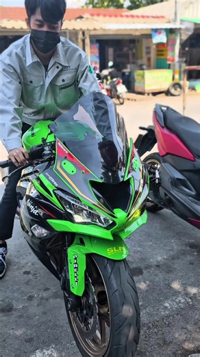 คนธรรมดาคาบบ🤗 #zx6r