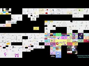All Pencilmation S1-12, 32-34 & Specials Episodes Playing At Once