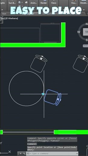 Autocad Tips, How to Align dynamic block with Parameter! #autocad #cad #design #shorts #tutorial