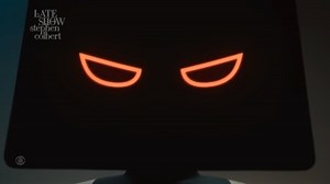 Amazon's creepy robot gleefully torments your pets in 'Late Show' video