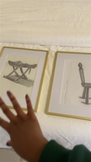 Square or Rectangle frame? #gallerywall #gallerywalldecor #gallerywallideas #apartmentbedroom #bedroomdecorideas #bedroomdecoration