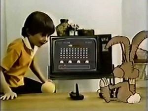 80's Ads: Nestle Quik Atari Space Invaders 1982