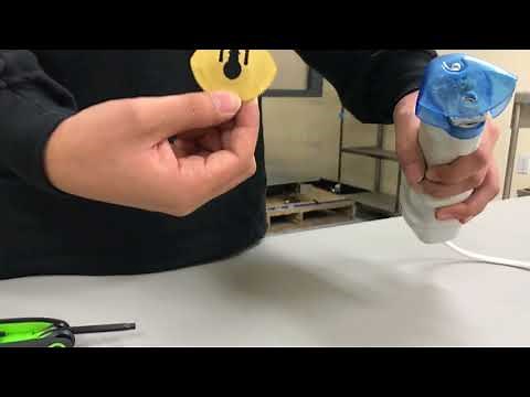 How to Change to blade in a Stryker 940 Cast Cutter