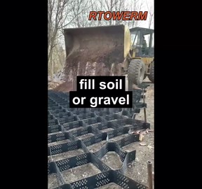Amazon.com: RTOWERM Geogrid Gravel Grid, 2 Inch Thick Geocell Ground Grid, 3ft/ 5ft/ 10ft/ 15ft/ 20ft/25ft/ 30ft Gravel Stabilizer Grid, Geo Cell Grid Paver for Gravel Stabilizer for Light Duty Traffic(4x7 m/13x2 : Patio, Lawn & Garden