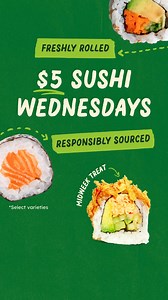 67K views | Level up lunchtime with $5 sushi Wednesdays, made-to-order sandwiches starting at $4.99 and fresh grab-and-go salads. | Sprouts Farmers Market | Facebook