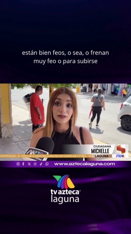🛑🚌 ¡Ya no aguantan el mal servicio! Ciudadanos de Gómez Palacio exigen mejoras urgentes en el transporte público, denunciando camiones en pésimo estado, falta de asientos y frenados muy bruscos. ¿Tú qué ruta tomas y cómo te va? 👇 #GómezPalacio #Durango #TransportePúblico #DenunciaCiudadana #AztecaNoticias