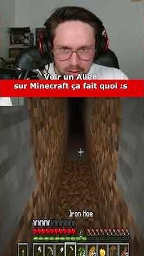 Alien discovered on Minecraft #horror #minecraft