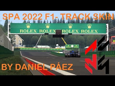SPA 2022 FORMULA 1- TRACK SKIN FOR ORIGINAL LAYOUT- PYYER EXT. 2.1 (2021)- ASSETTO CORSA- D.PAEZ