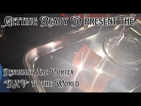 Getting ready to present the Radiant Arc Vortex To the world