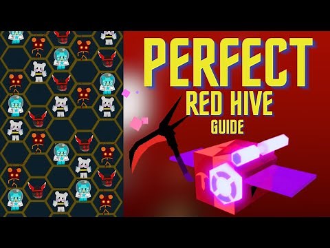Bee Swarm Simulator - The New *PERFECT* Red Hive (Full Guide)